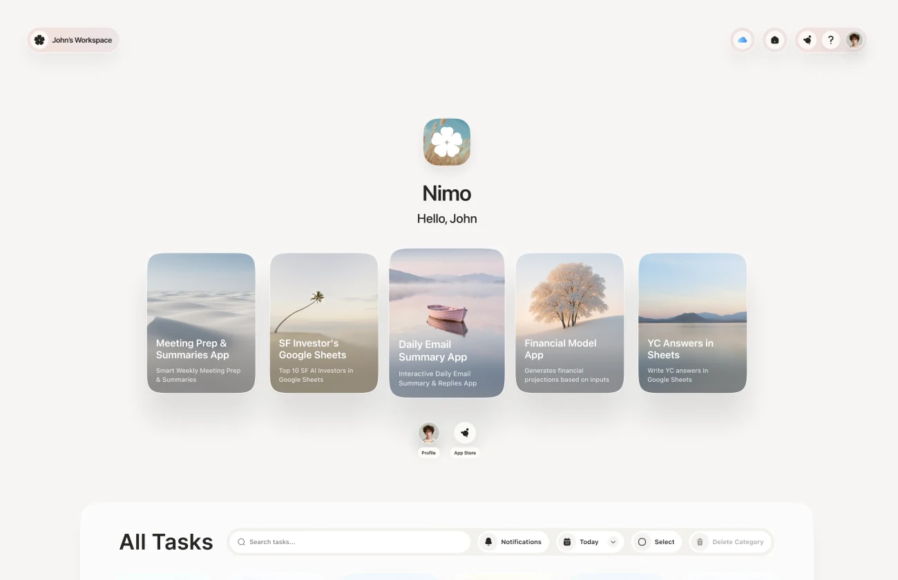 Nimo Infinity preview